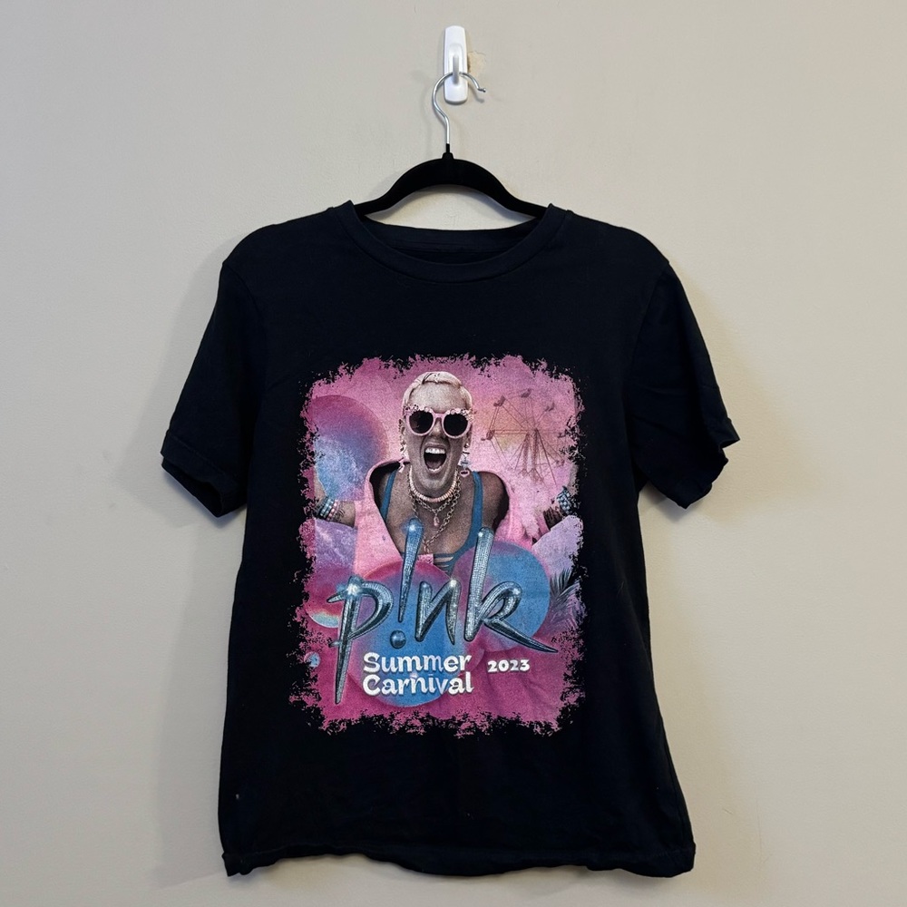 P!nk summer carnival 2023 short sleeve graphic unisex t-shirt